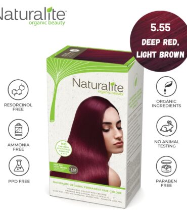 5.55 - Deep Red, Light Brown